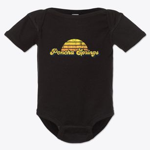 Poncha Springs Colorado Sublime Sunset Baby Onesie