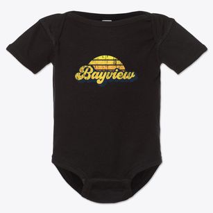 Bayview Wisconsin Sublime Sunset Baby Onesie
