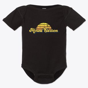 Mount Carbon West Virginia Sublime Sunset Baby Onesie