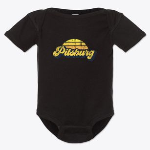 Pitsburg Ohio Sublime Sunset Baby Onesie