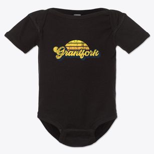 Grantfork Illinois Sublime Sunset Baby Onesie