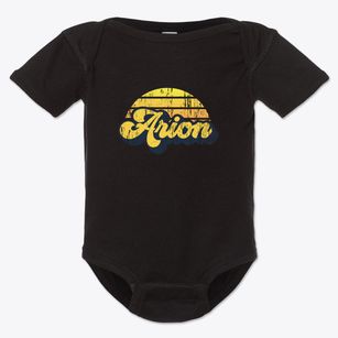 Arion Iowa Sublime Sunset Baby Onesie