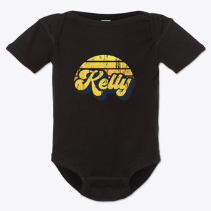 Kelly Wyoming Sublime Sunset Baby Onesie