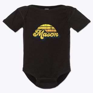 Mason Michigan Sublime Sunset Baby Onesie