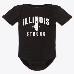  Illinois Strong Baby Onesie