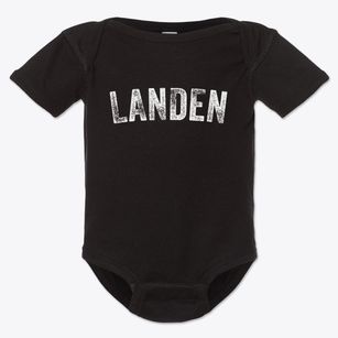 Landen Ohio Timeless Retro Baby Onesie