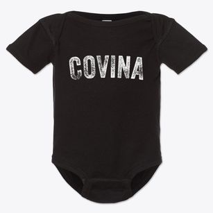 Covina California Timeless Retro Baby Onesie