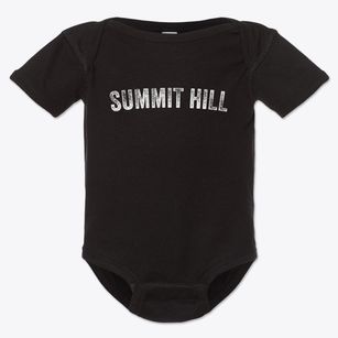 Summit Hill Pennsylvania Timeless Retro Baby Onesie