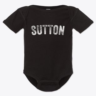 Sutton New Hampshire Timeless Retro Baby Onesie