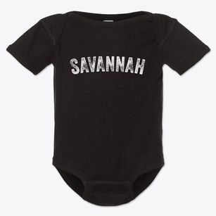 Savannah New York Timeless Retro Baby Onesie