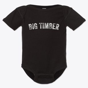Big Timber Montana Timeless Retro Baby Onesie