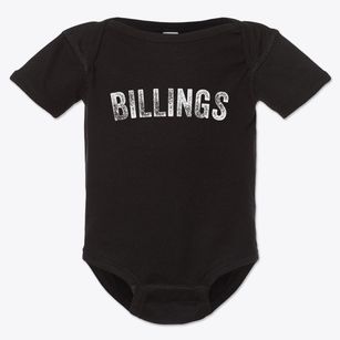 Billings Missouri Timeless Retro Baby Onesie