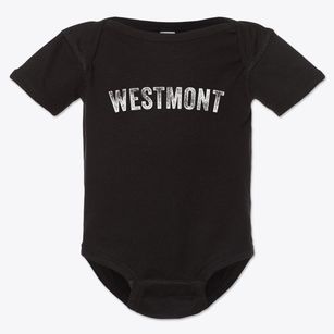 Westmont Illinois Timeless Retro Baby Onesie