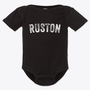 Ruston Louisiana Timeless Retro Baby Onesie