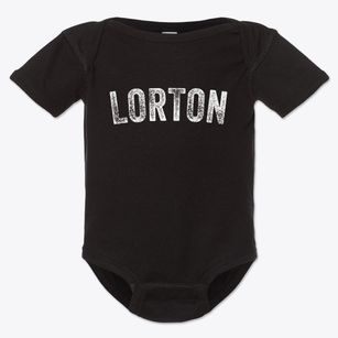 Lorton Virginia Timeless Retro Baby Onesie