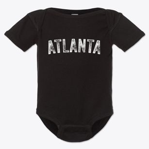 Atlanta Missouri Timeless Retro Baby Onesie