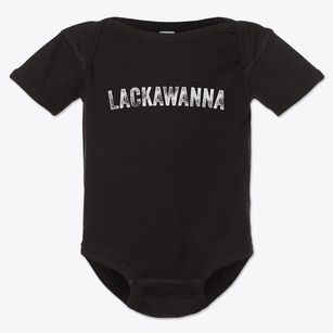 Lackawanna New York Timeless Retro Baby Onesie