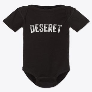 Deseret Utah Timeless Retro Baby Onesie
