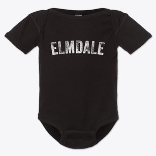 Elmdale Kansas Timeless Retro Baby Onesie