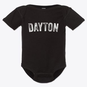 Dayton Alabama Timeless Retro Baby Onesie
