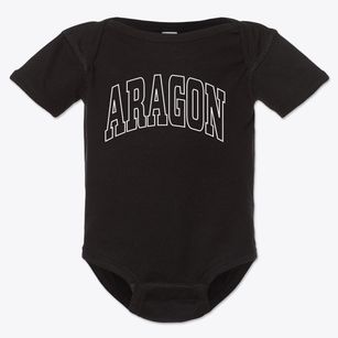 Aragon Georgia Trendy Block Baby Onesie
