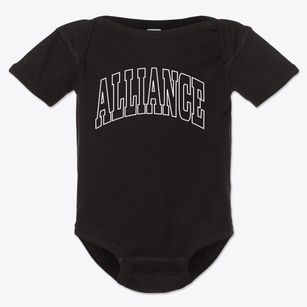 Alliance North Carolina Trendy Block Baby Onesie