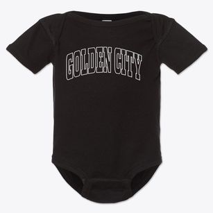 Golden City Missouri Trendy Block Baby Onesie