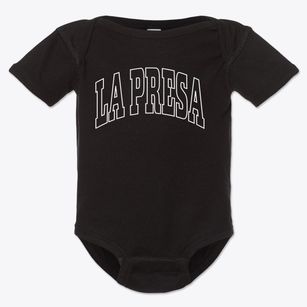 La Presa Texas Trendy Block Baby Onesie