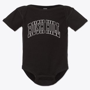 Rush Hill Missouri Trendy Block Baby Onesie