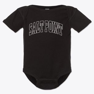 Salt Point New York Trendy Block Baby Onesie