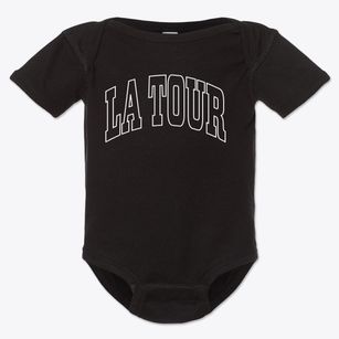 La Tour Missouri Trendy Block Baby Onesie