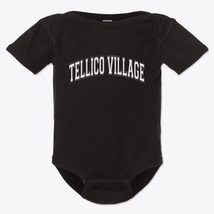 Tellico Village Tennessee Varsity Baby Onesie