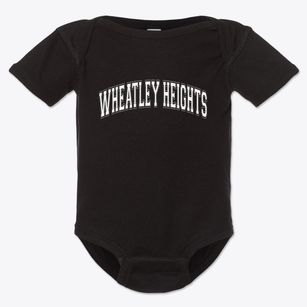 Wheatley Heights New York Varsity Baby Onesie