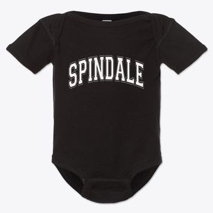 Spindale North Carolina Varsity Baby Onesie