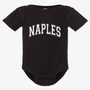 Naples Maine Varsity Baby Onesie