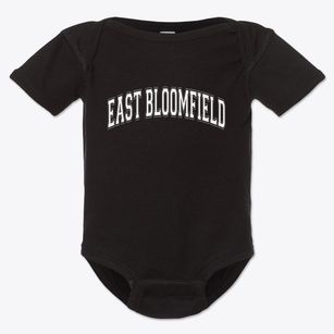 East Bloomfield New York Varsity Baby Onesie