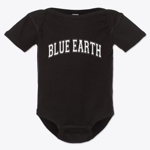 Blue Earth Minnesota Varsity Baby Onesie
