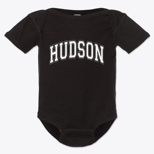 Hudson Iowa Varsity Baby Onesie