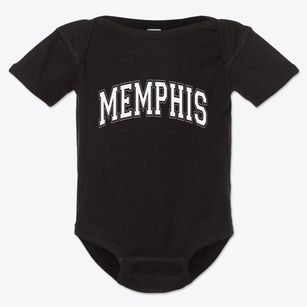 Memphis Tennessee Varsity Baby Onesie