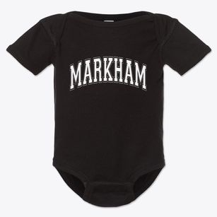 Markham Texas Varsity Baby Onesie