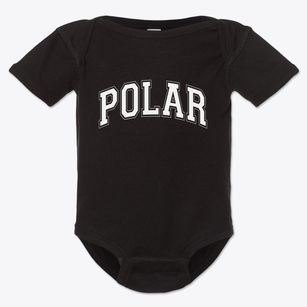 Polar Wisconsin Varsity Baby Onesie