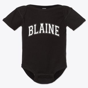 Blaine Maine Varsity Baby Onesie