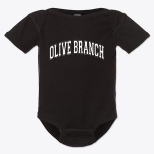 Olive Branch Illinois Varsity Baby Onesie