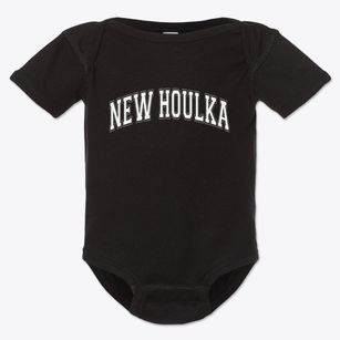 New Houlka Mississippi Varsity Baby Onesie