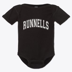 Runnells Iowa Varsity Baby Onesie