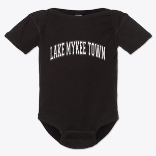 Lake Mykee Town Missouri Varsity Baby Onesie
