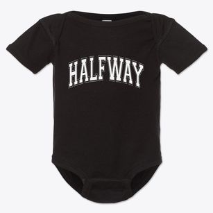 Halfway Missouri Varsity Baby Onesie