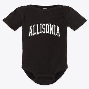 Allisonia Virginia Varsity Baby Onesie