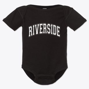 Riverside Oregon Varsity Baby Onesie