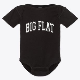 Big Flat Arkansas Varsity Baby Onesie